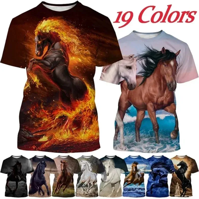 100-160, Graphic T Shirts Casual Personality Streetwear.