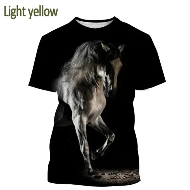 100-160, Graphic T Shirts Casual Personality Streetwear.