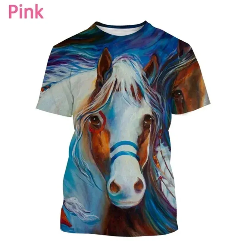 100-160, Graphic T Shirts Casual Personality Streetwear.