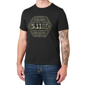 5.11 Tactical Men's Intricate Emblem Logo Graphic Short Sleeve T-Shirt