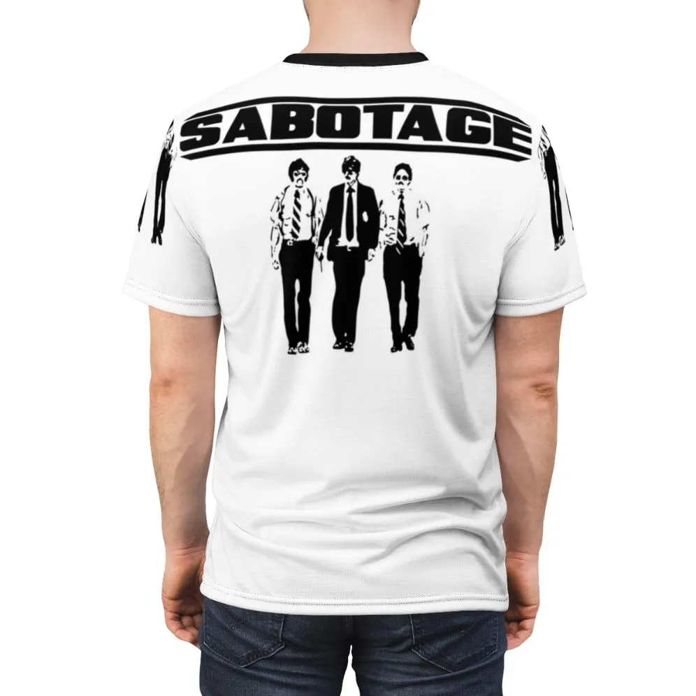 90s Beastie Boys Inspired Sabotage Graphic T-Shirt