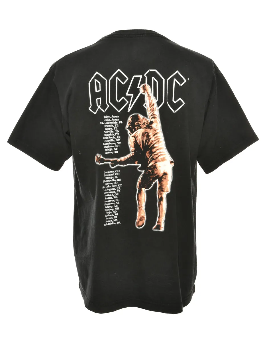 Ac/Dc Band T-shirt - L