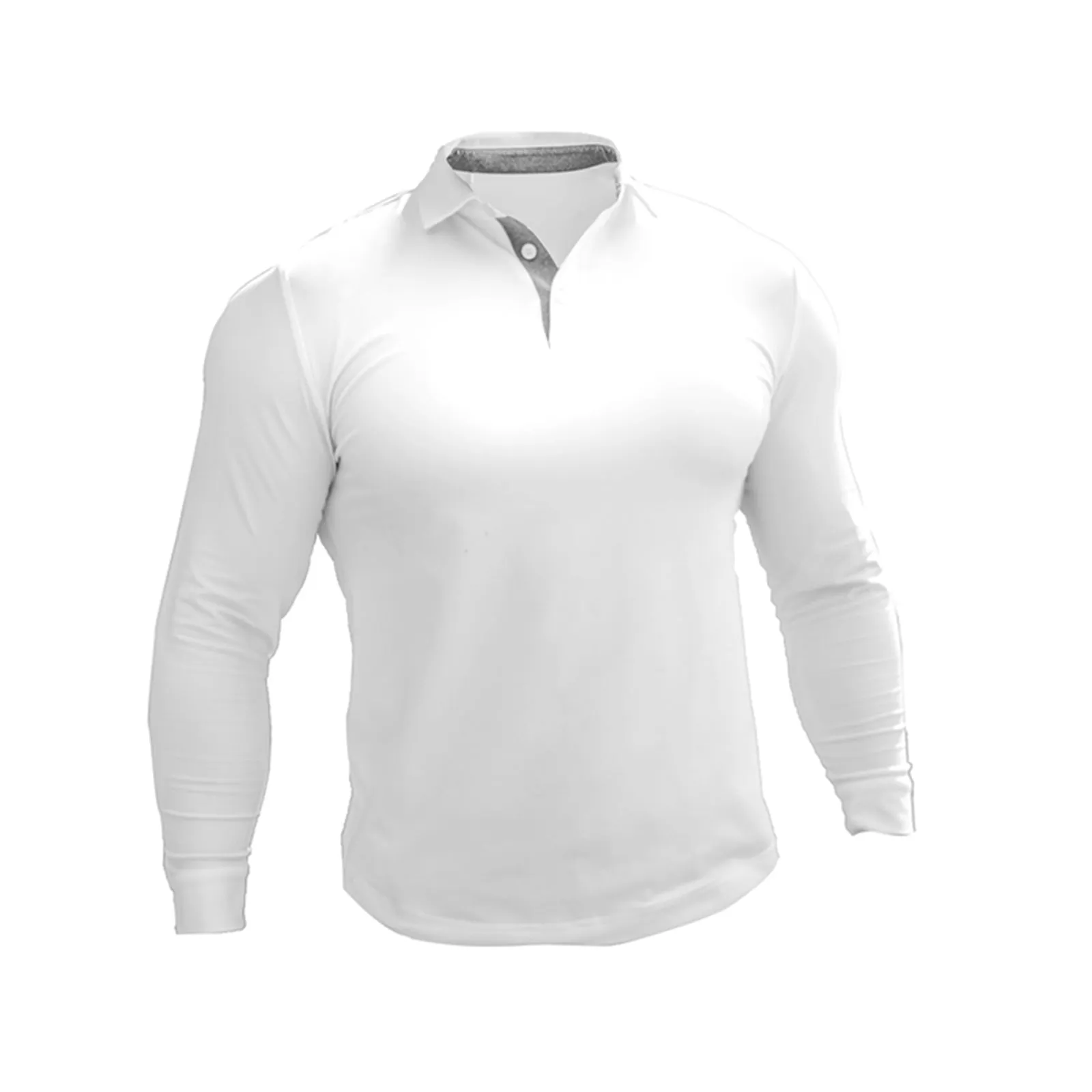 ACTIVE DRY-FIT MOISTURE WICKING  LONG SLEEVE POLO SHIRT