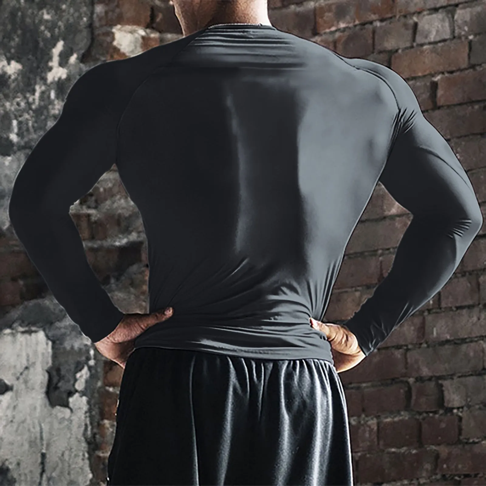 ACTIVE DRY-FIT MOISTURE WICKING RAGLAN LONG SLEEVE T-SHIRT