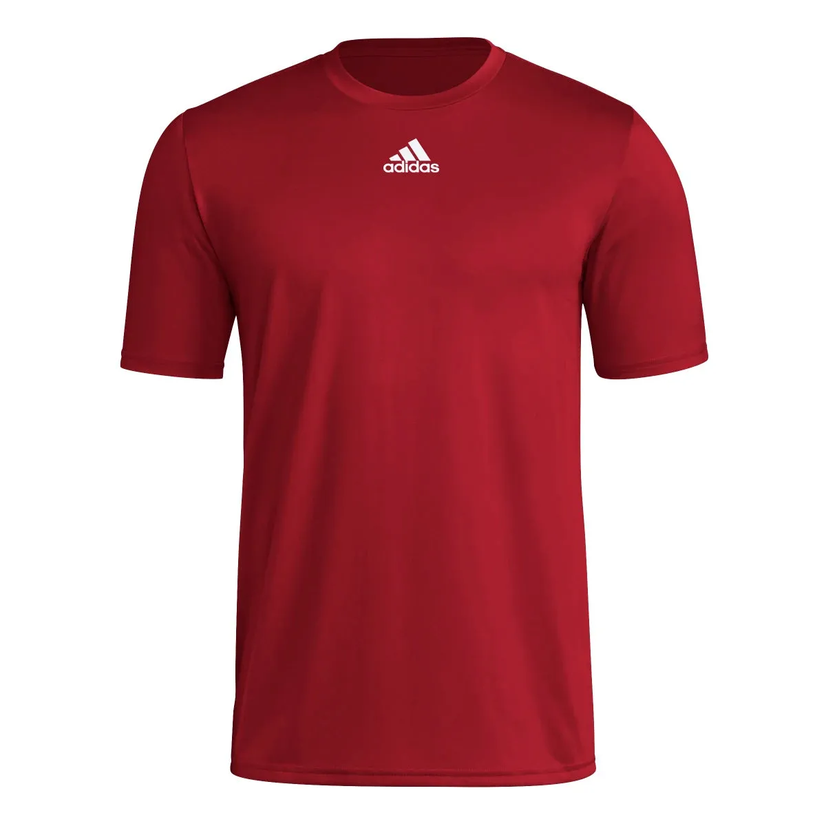 adidas Men's Short Sleeve Pregame Badge of Sport T-Shirt (Tall)