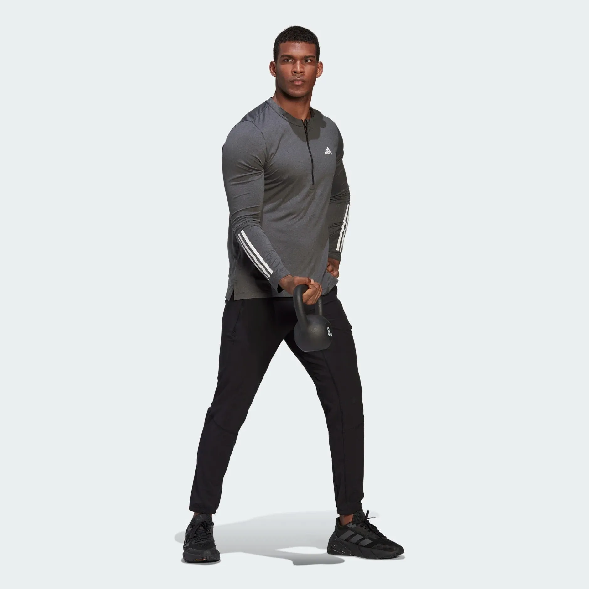 adidas Training 1/4-Zip Men's Long Sleeve Tee