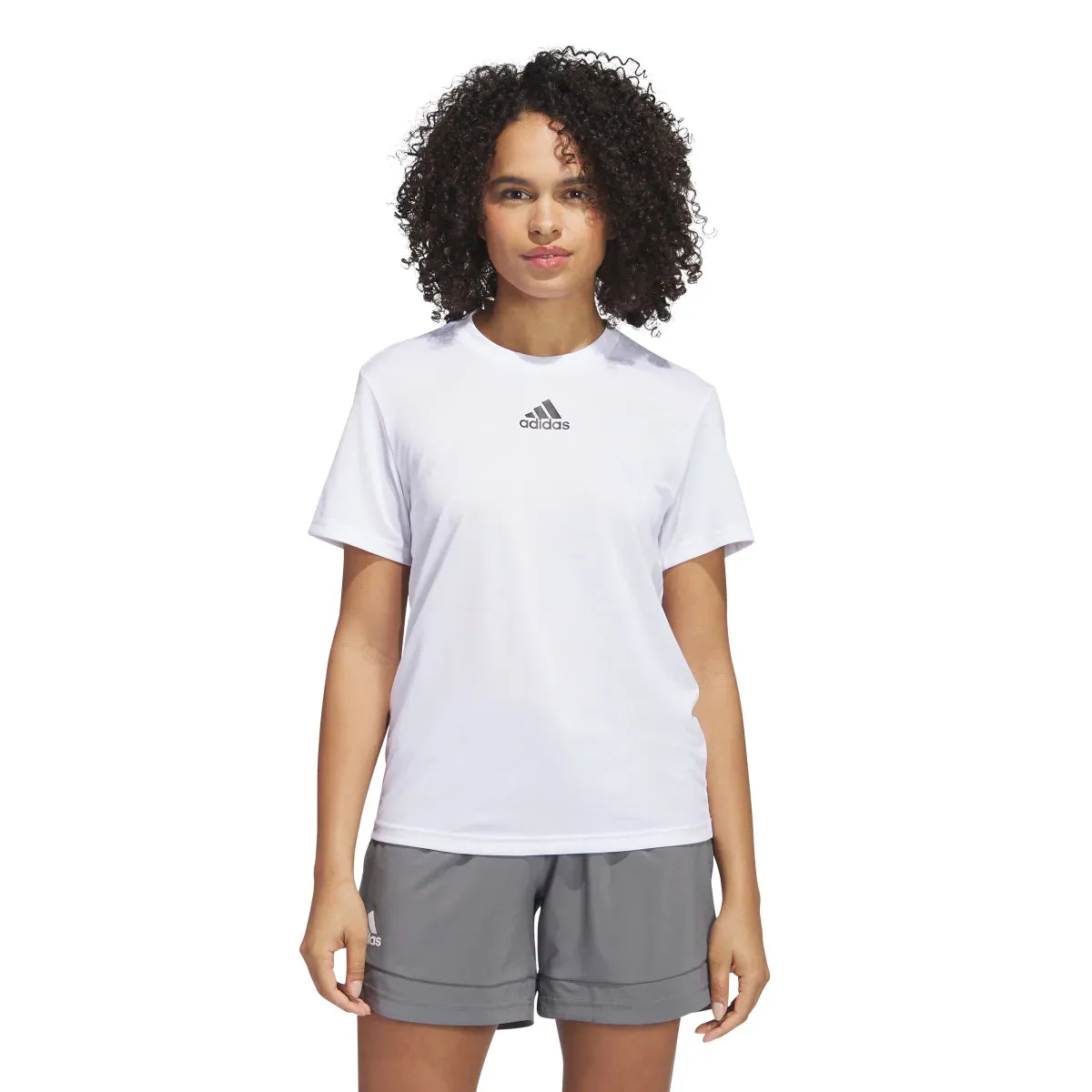 adidas Women's Short Sleeve Pregame BOS Tee Shirt