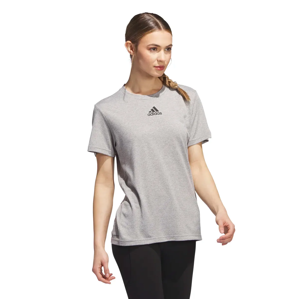 adidas Women's Short Sleeve Pregame BOS Tee Shirt