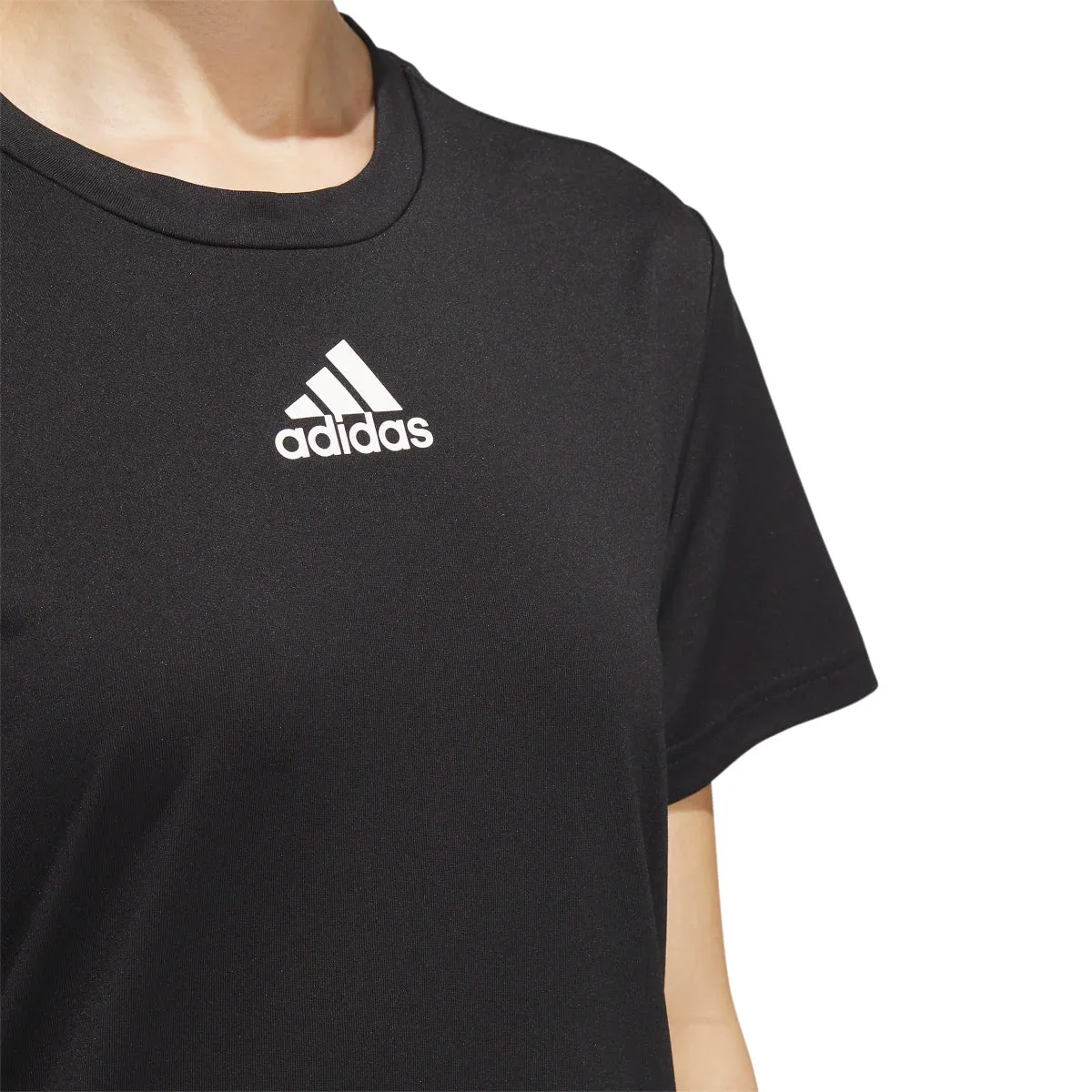 adidas Women's Short Sleeve Pregame BOS Tee Shirt