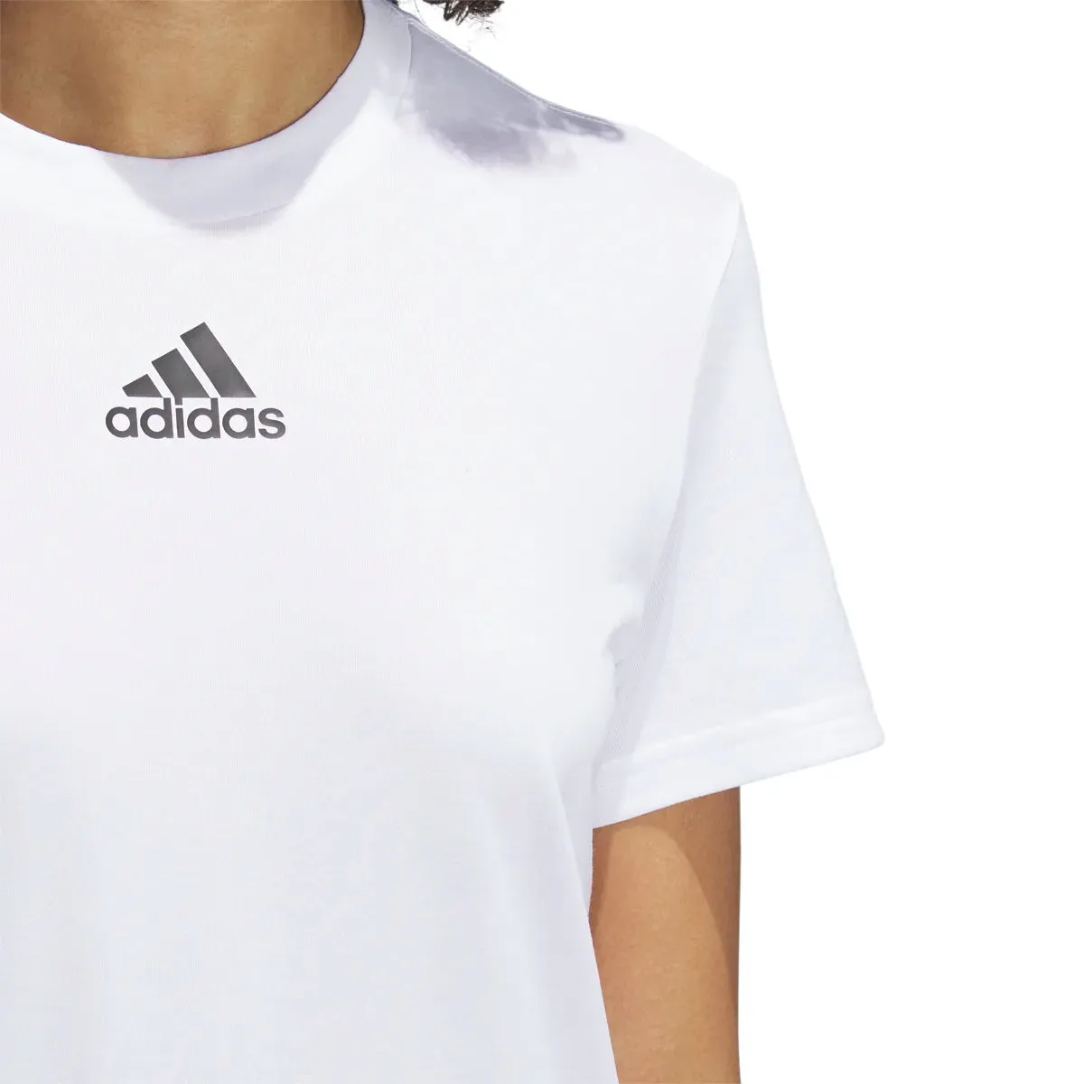 adidas Women's Short Sleeve Pregame BOS Tee Shirt