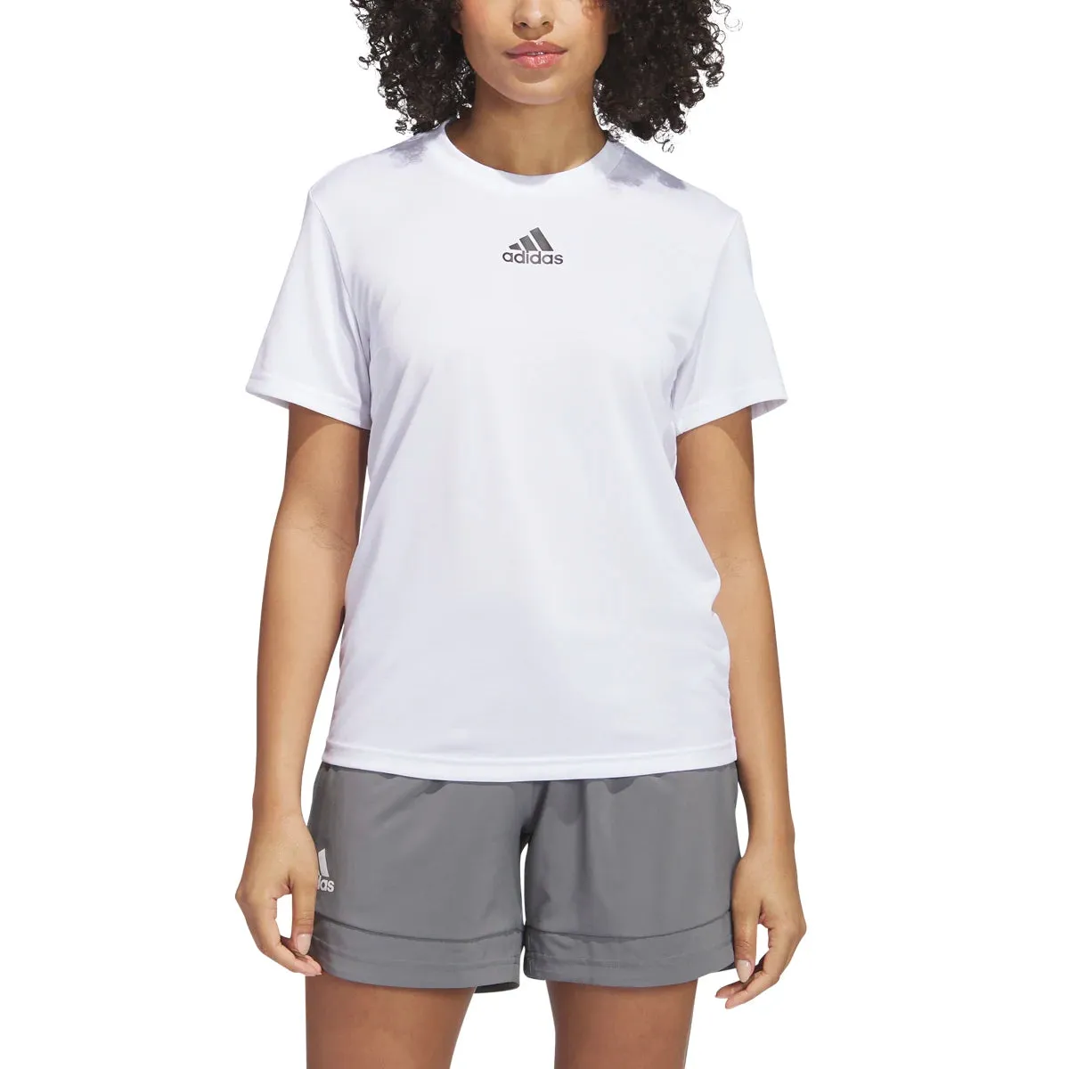 adidas Women's Short Sleeve Pregame BOS Tee Shirt