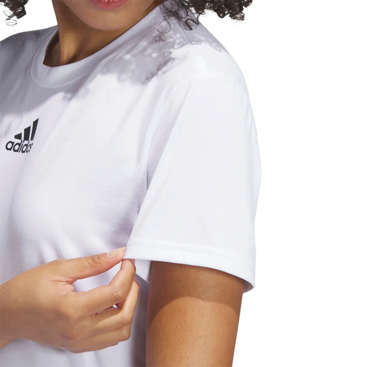 adidas Women's Short Sleeve Pregame BOS Tee Shirt