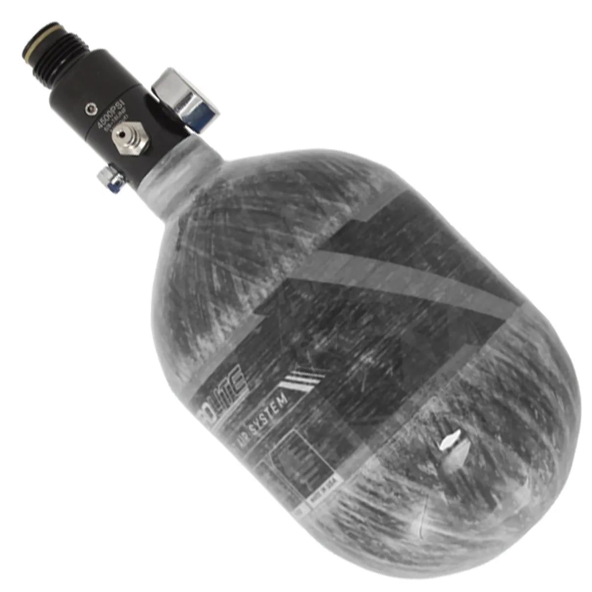 AeroLite Carbon Fiber Tank - 48ci / 4500psi  - Clear