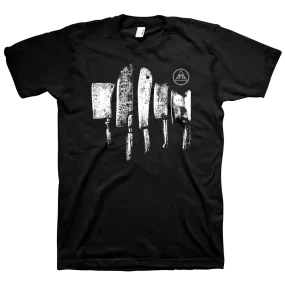 All Pigs Must Die "Cleaver" Black T-Shirt