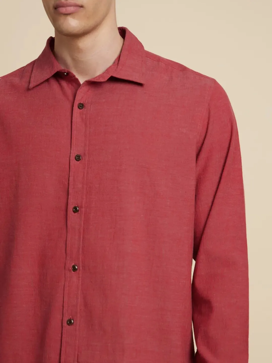 Apple Cinnamon Handloom Shirt