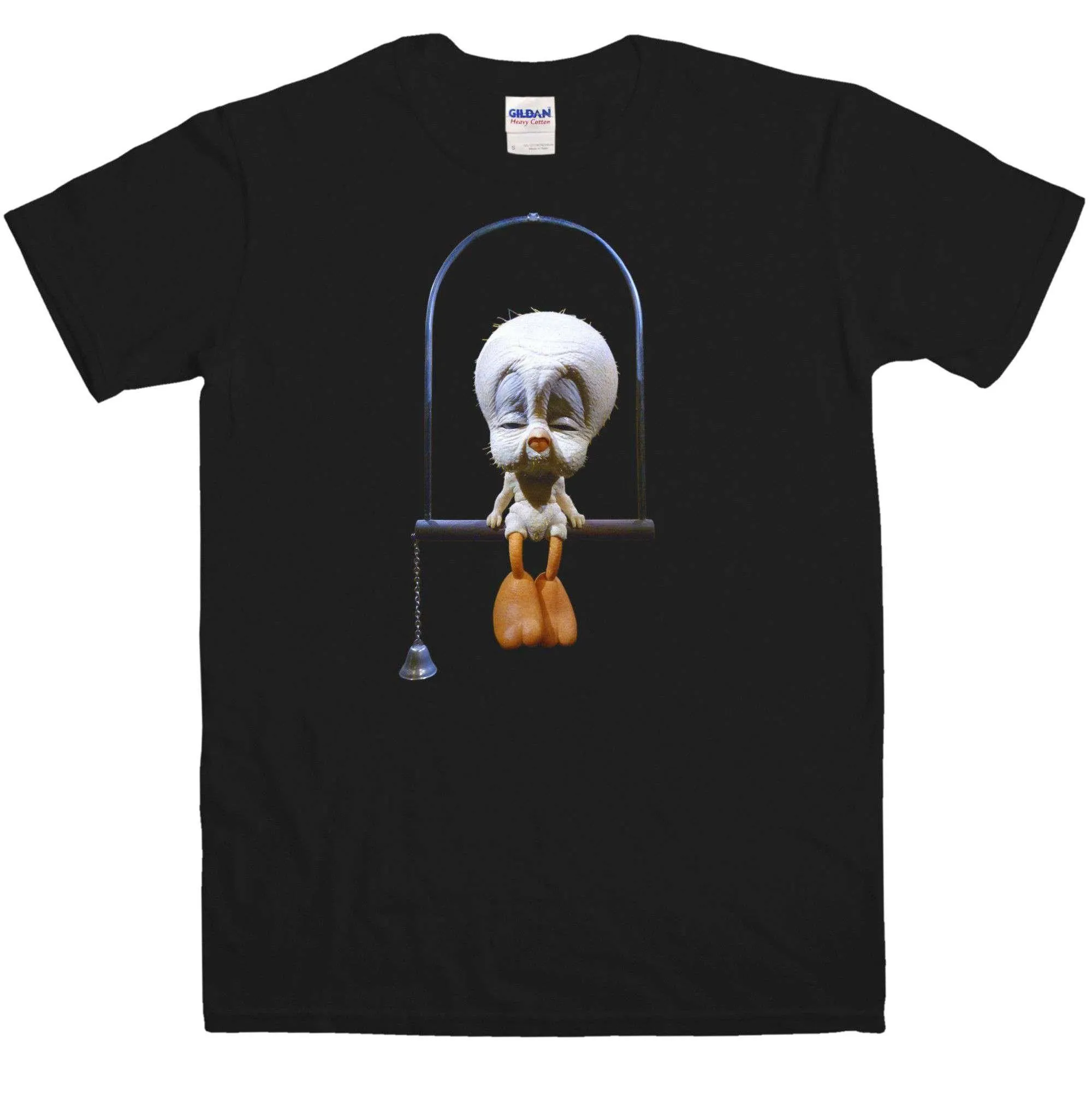 Banksy Bald Tweety T-Shirt