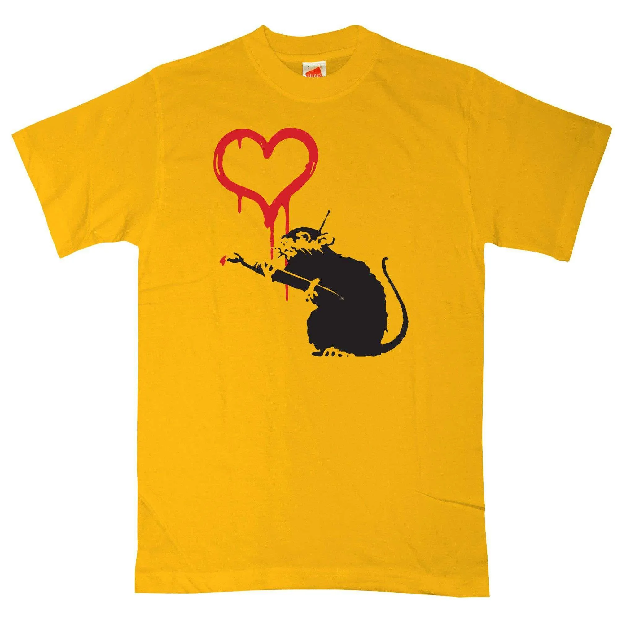 Banksy Love Rat T-Shirt