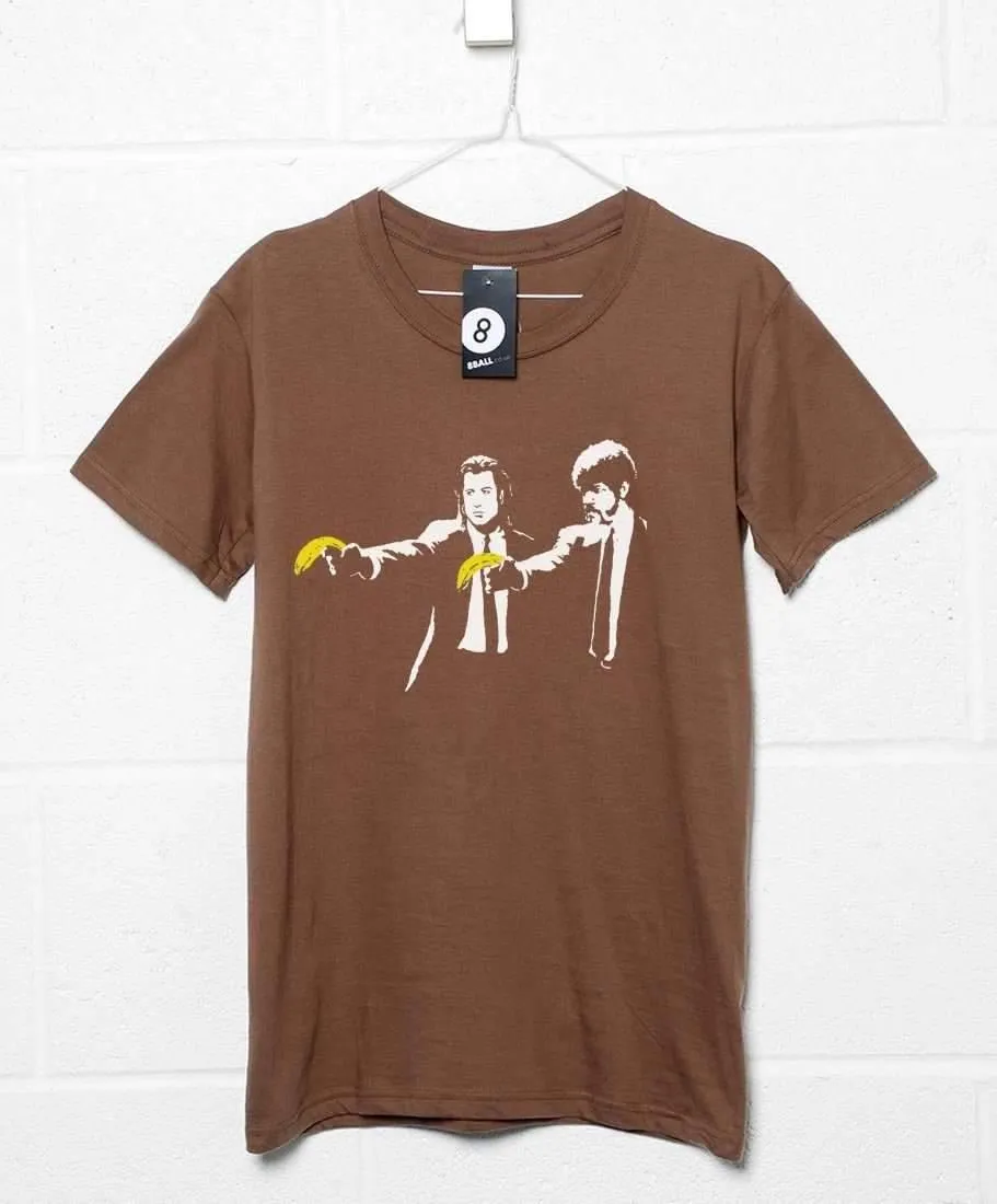 Banksy Pulp Fiction Bananas T-Shirt