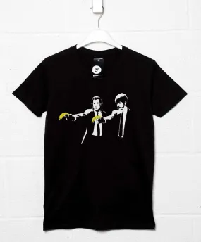 Banksy Pulp Fiction Bananas T-Shirt