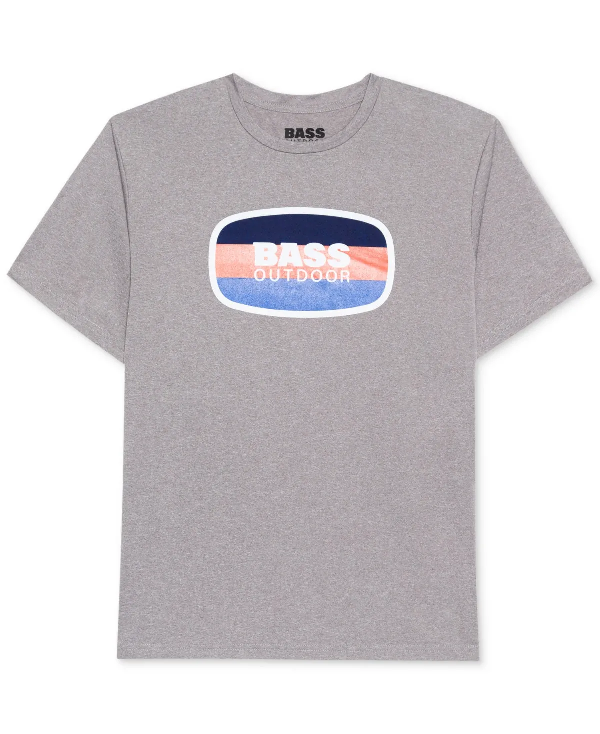 Bass Outdoor Men's Logo T-Shirt Gray