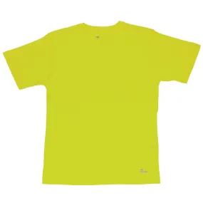 Berne Mens Electric Green Cotton Blend Lightweight Performance Tee S/S