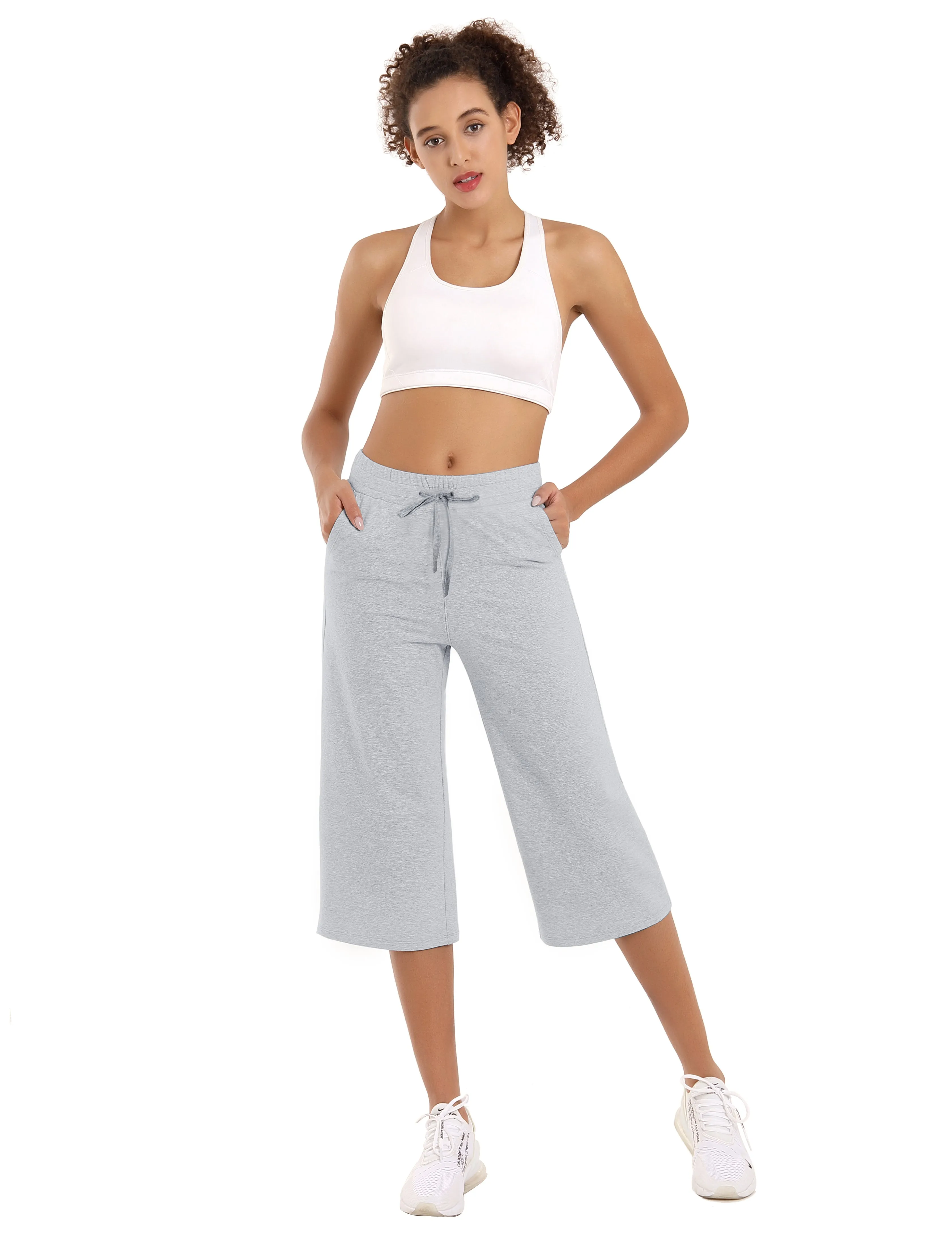 BUBBLELIME 90C/10S Pocket Lounge Adjustable Pants 19??inseam_Pilates