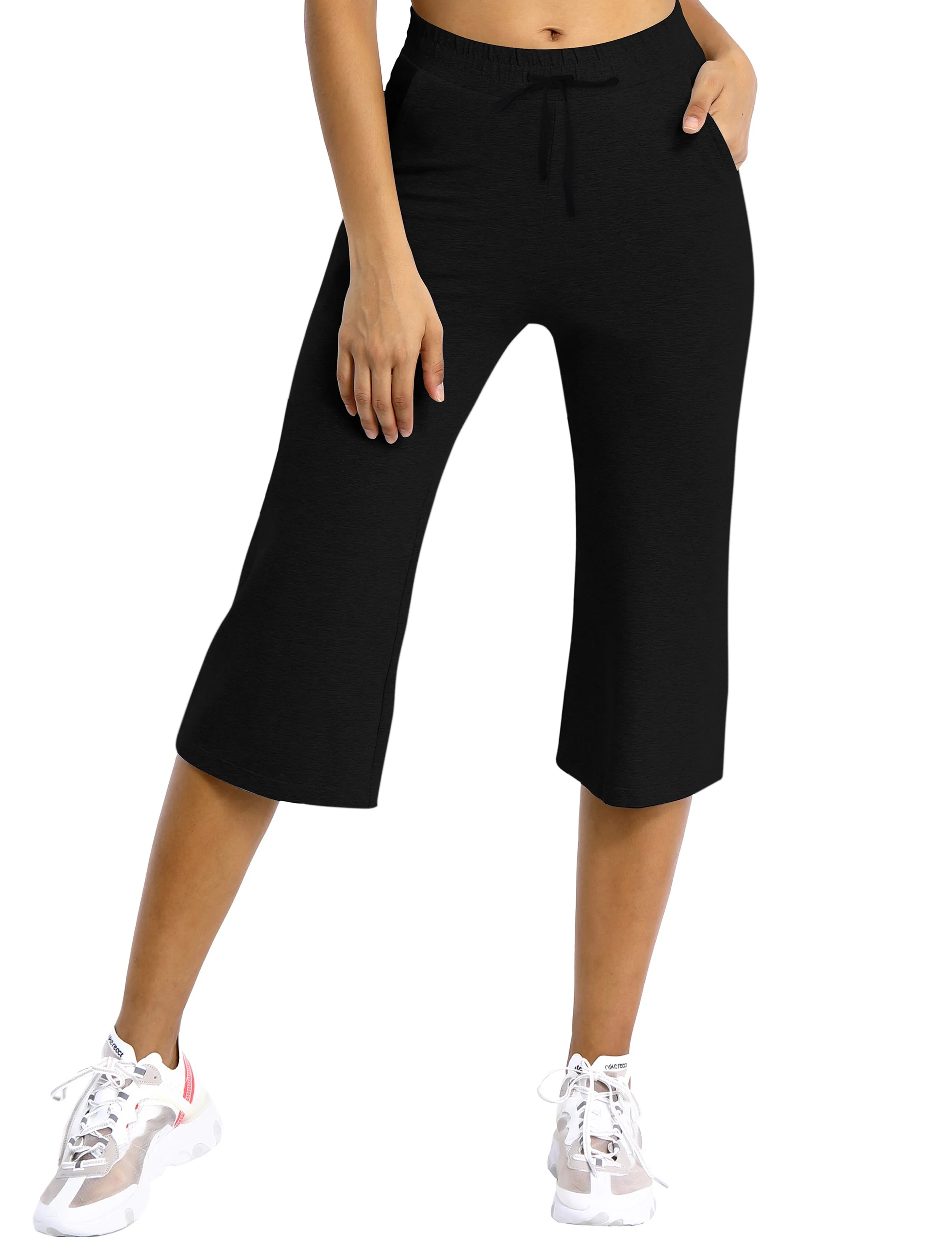 BUBBLELIME 90C/10S Pocket Lounge Adjustable Pants 19??inseam_Pilates