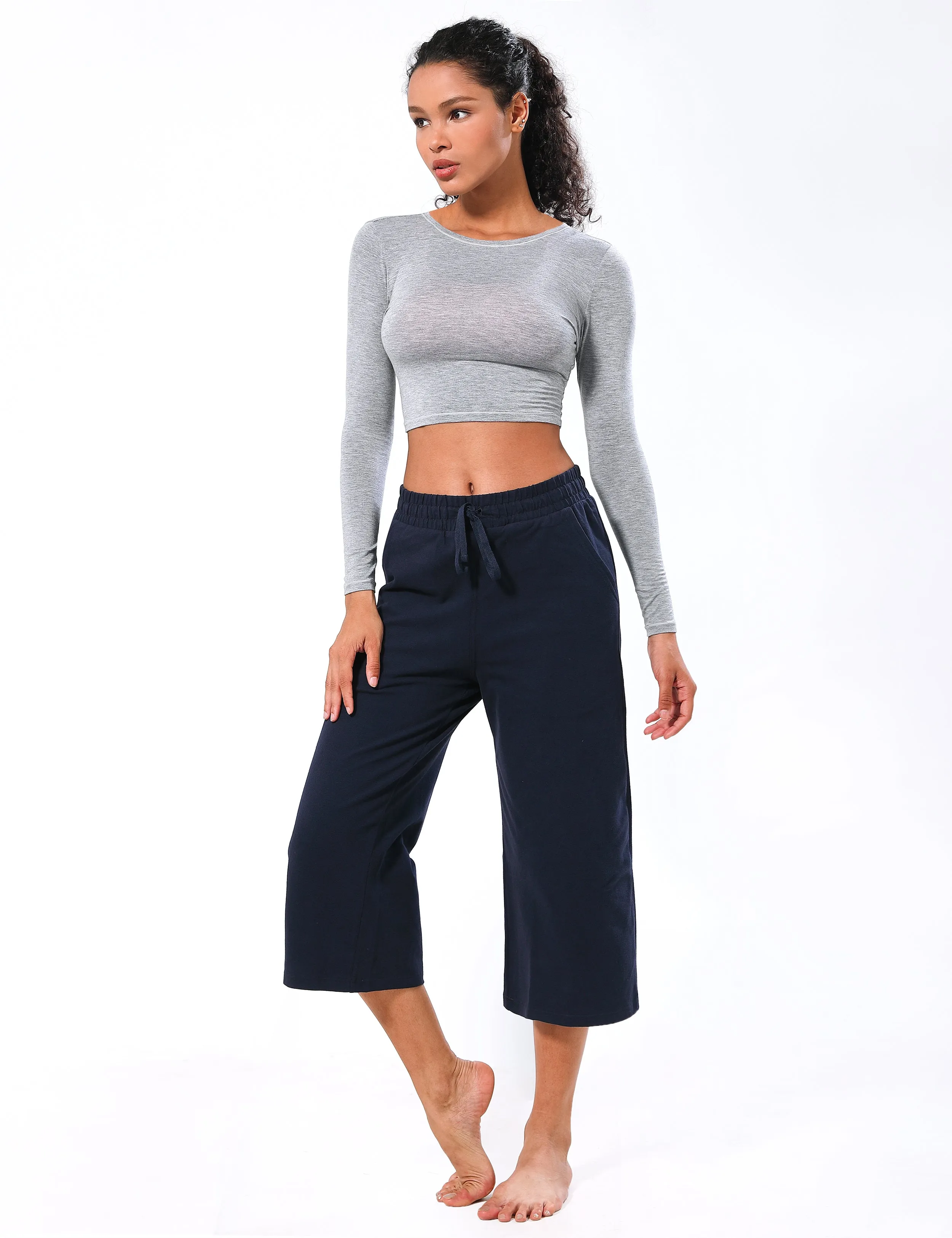 BUBBLELIME 90C/10S Pocket Lounge Adjustable Pants 19??inseam_yogastudio