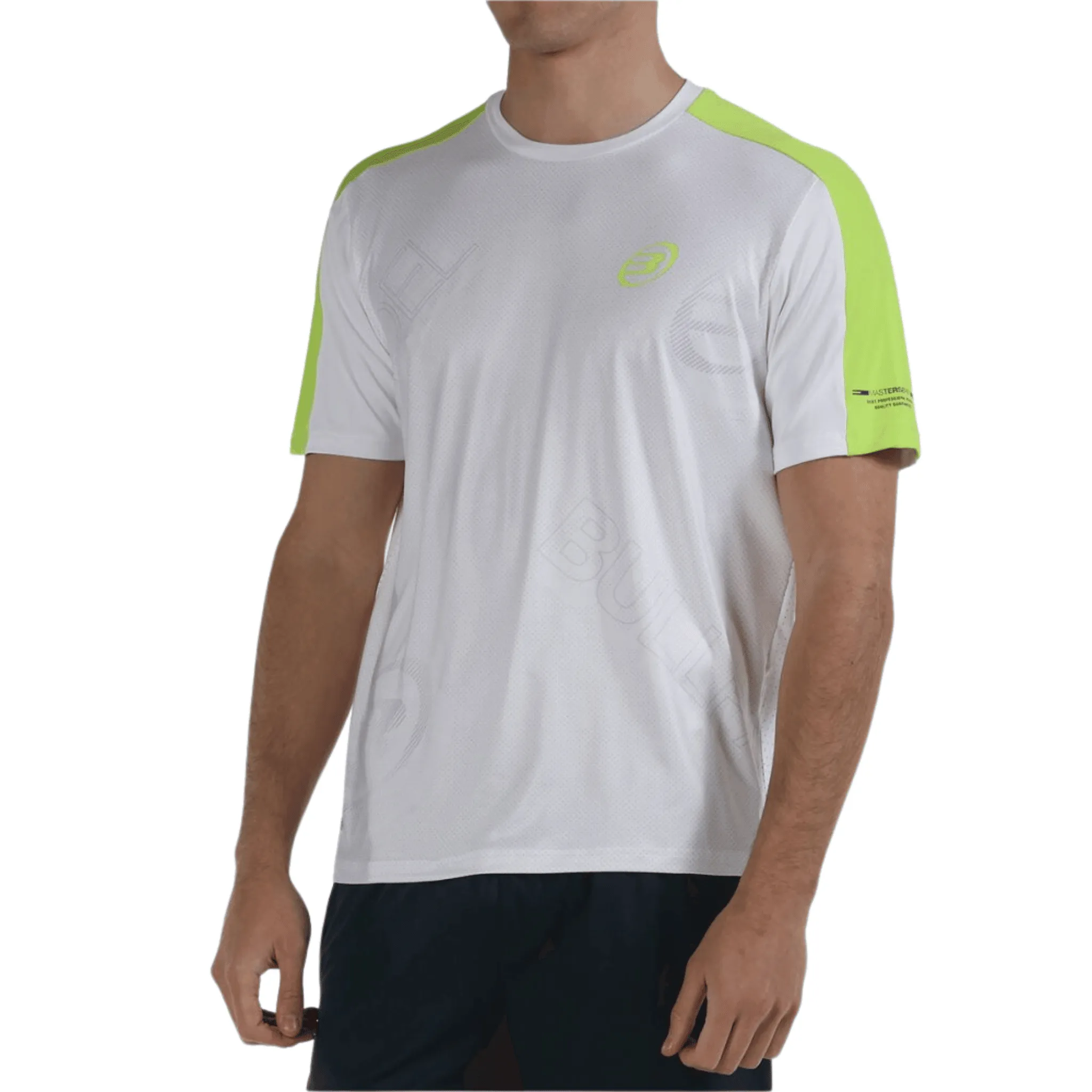 BULLPADEL T-SHIRT MITAD WHITE