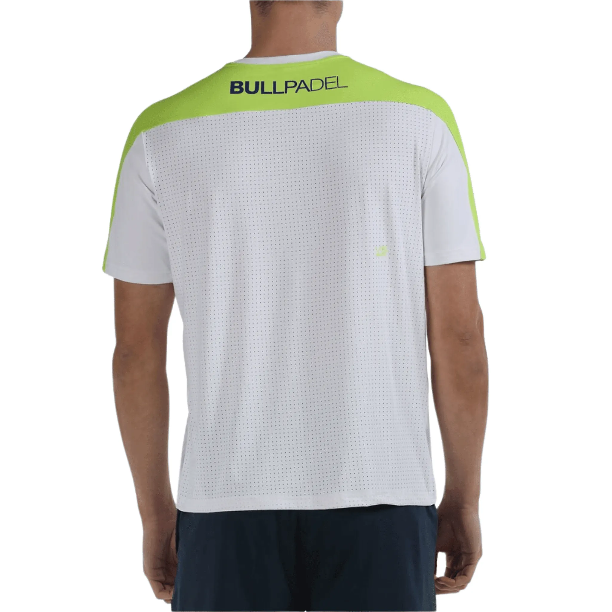 BULLPADEL T-SHIRT MITAD WHITE