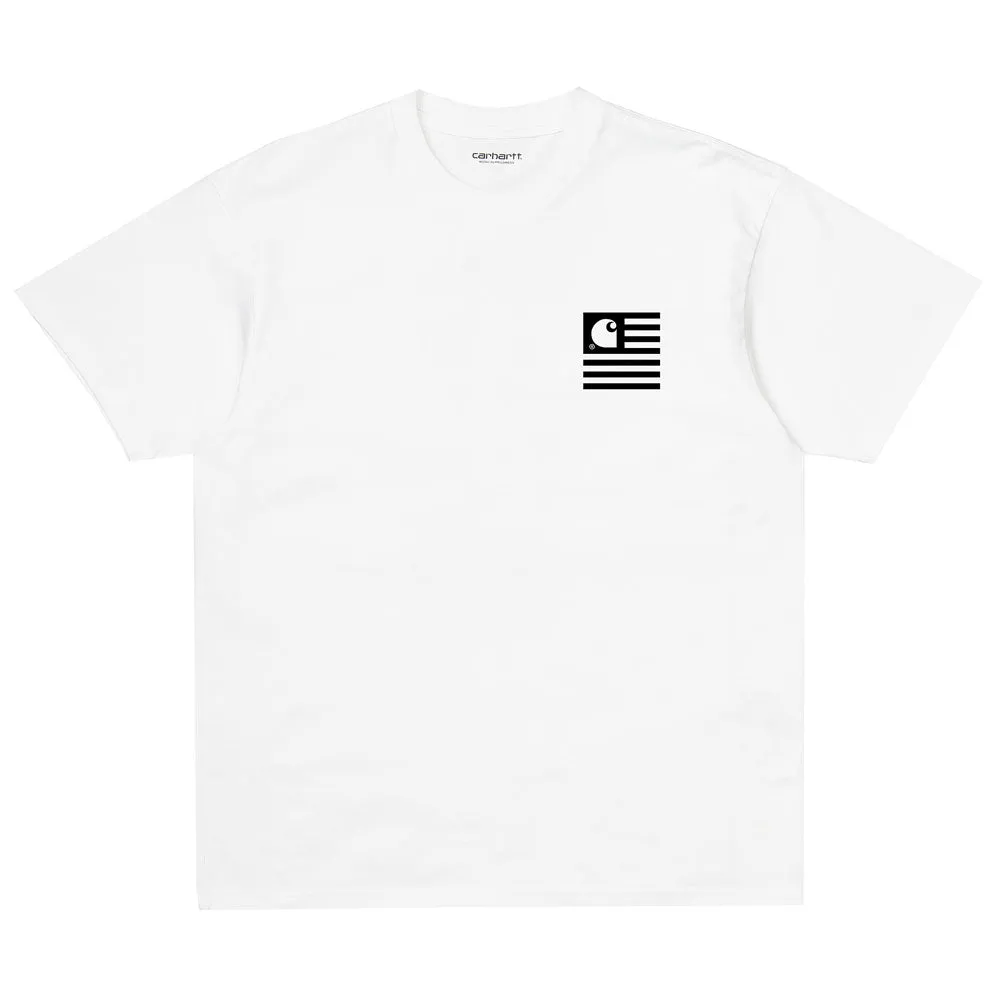 Carhartt WIP Wavy State T-Shirt - White