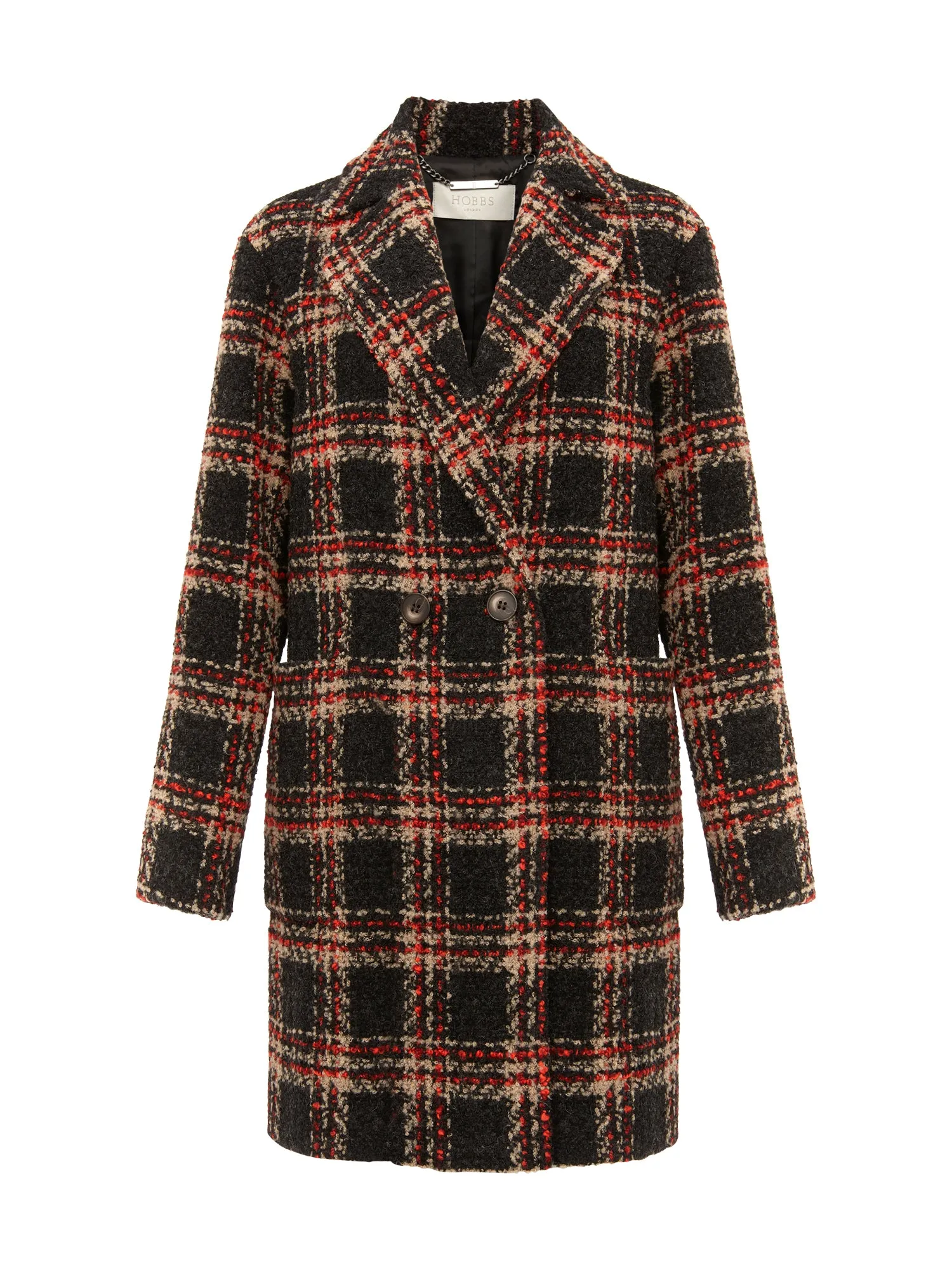 Carmina Check Coat