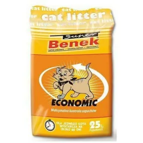 Cat Litter Super Benek Economic Grey 25 L