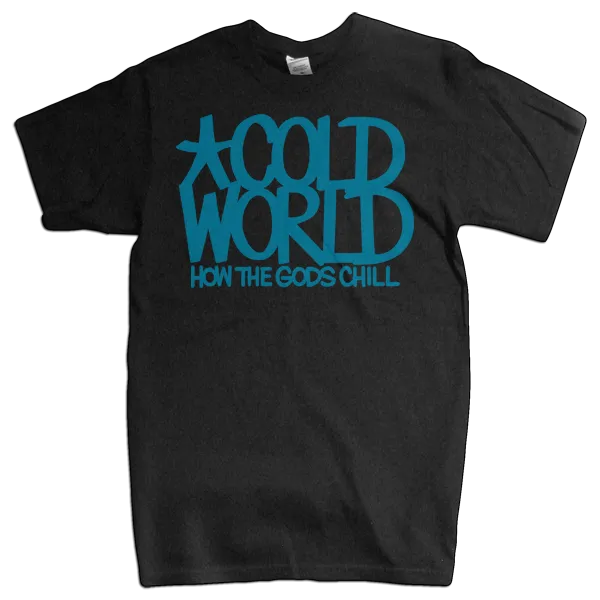 Cold World "HTGC Logo" Black T-Shirt