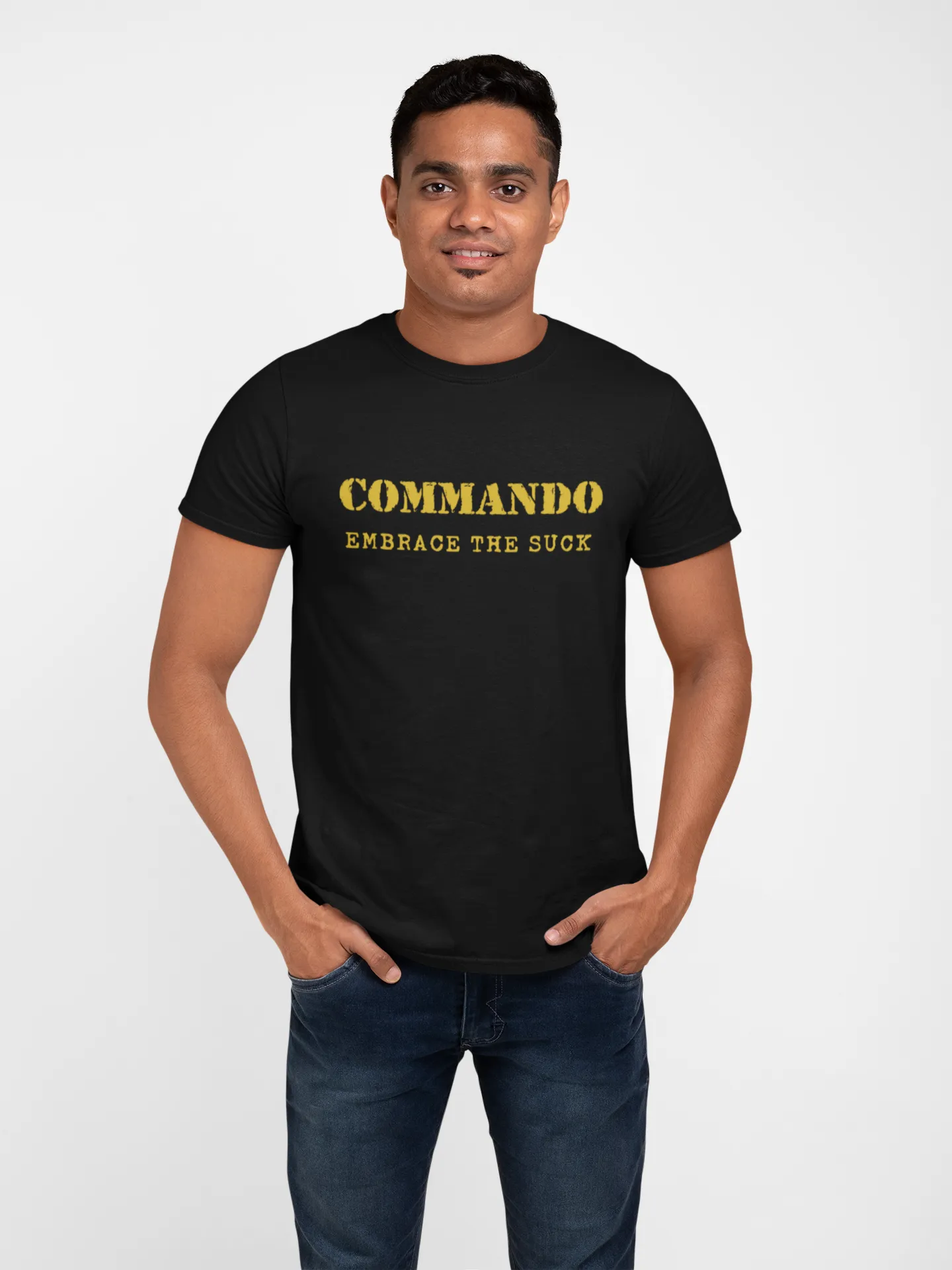 Commando T-shirt - Commando - Embrace The Suck (Men)