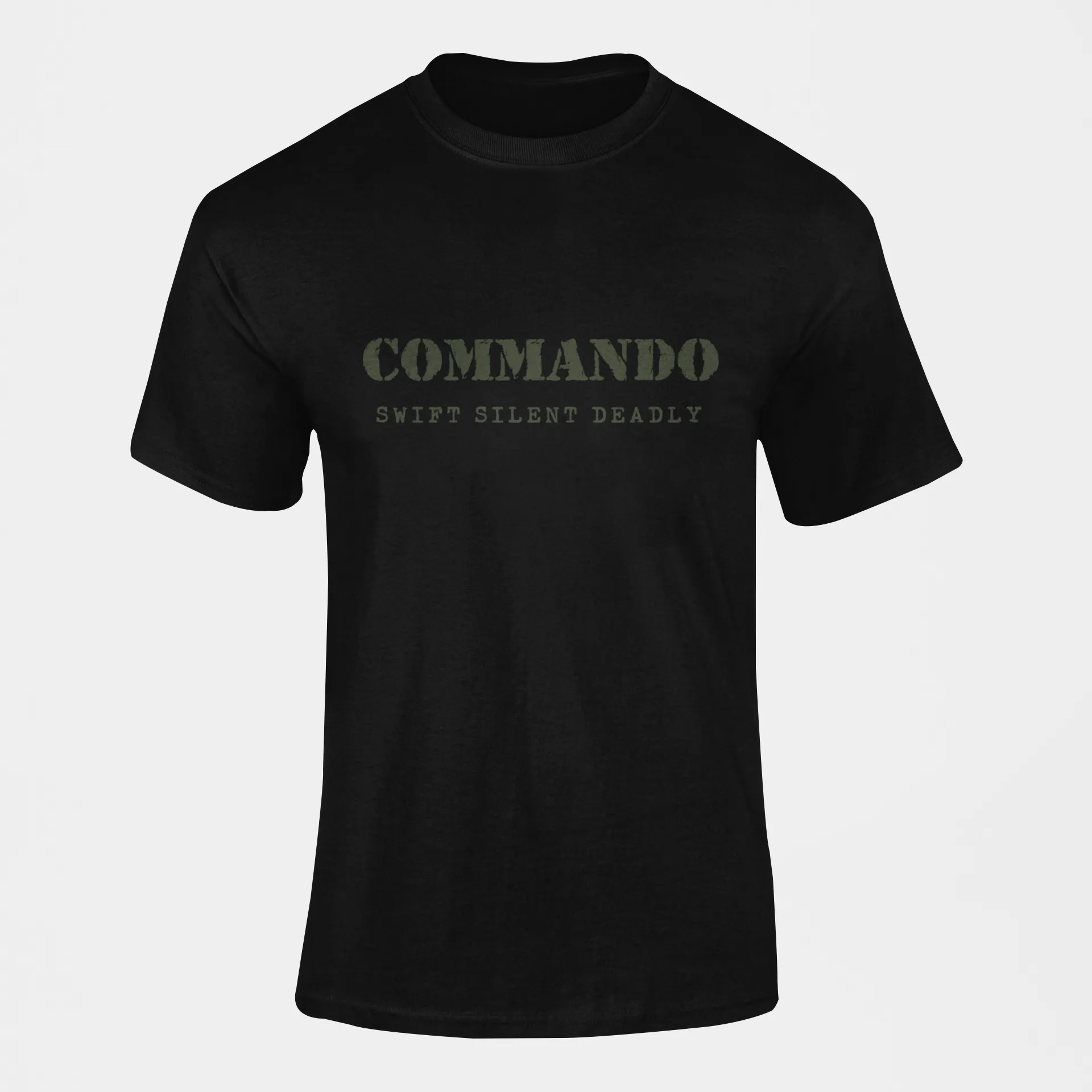 Commando T-shirt - Commando - Swift Silent Deadly (Men)