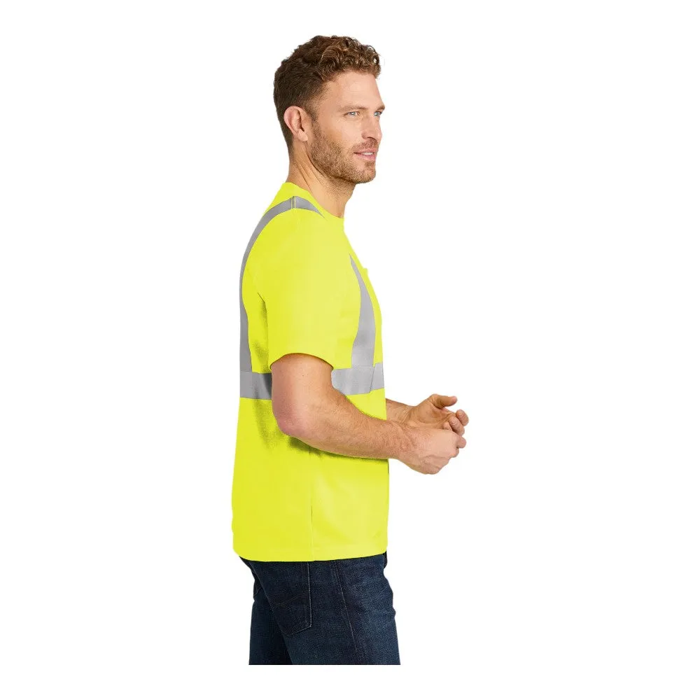 CornerStone ANSI 107 Class 2 High Visibility Safety T-Shirt CS401