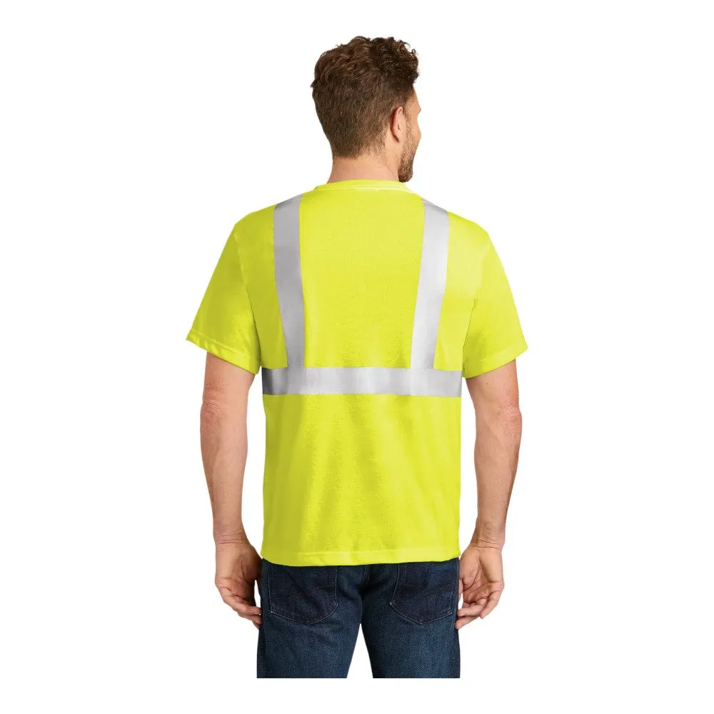 CornerStone ANSI 107 Class 2 High Visibility Safety T-Shirt CS401