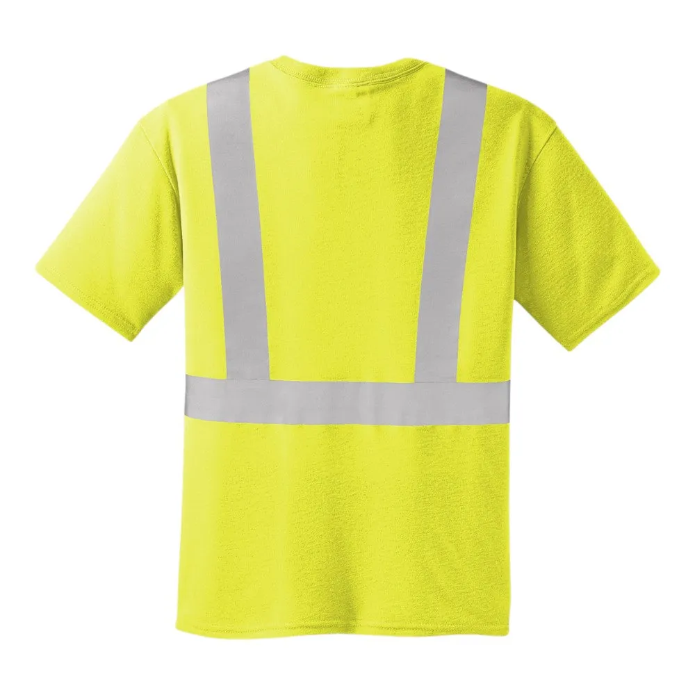 CornerStone ANSI 107 Class 2 High Visibility Safety T-Shirt CS401