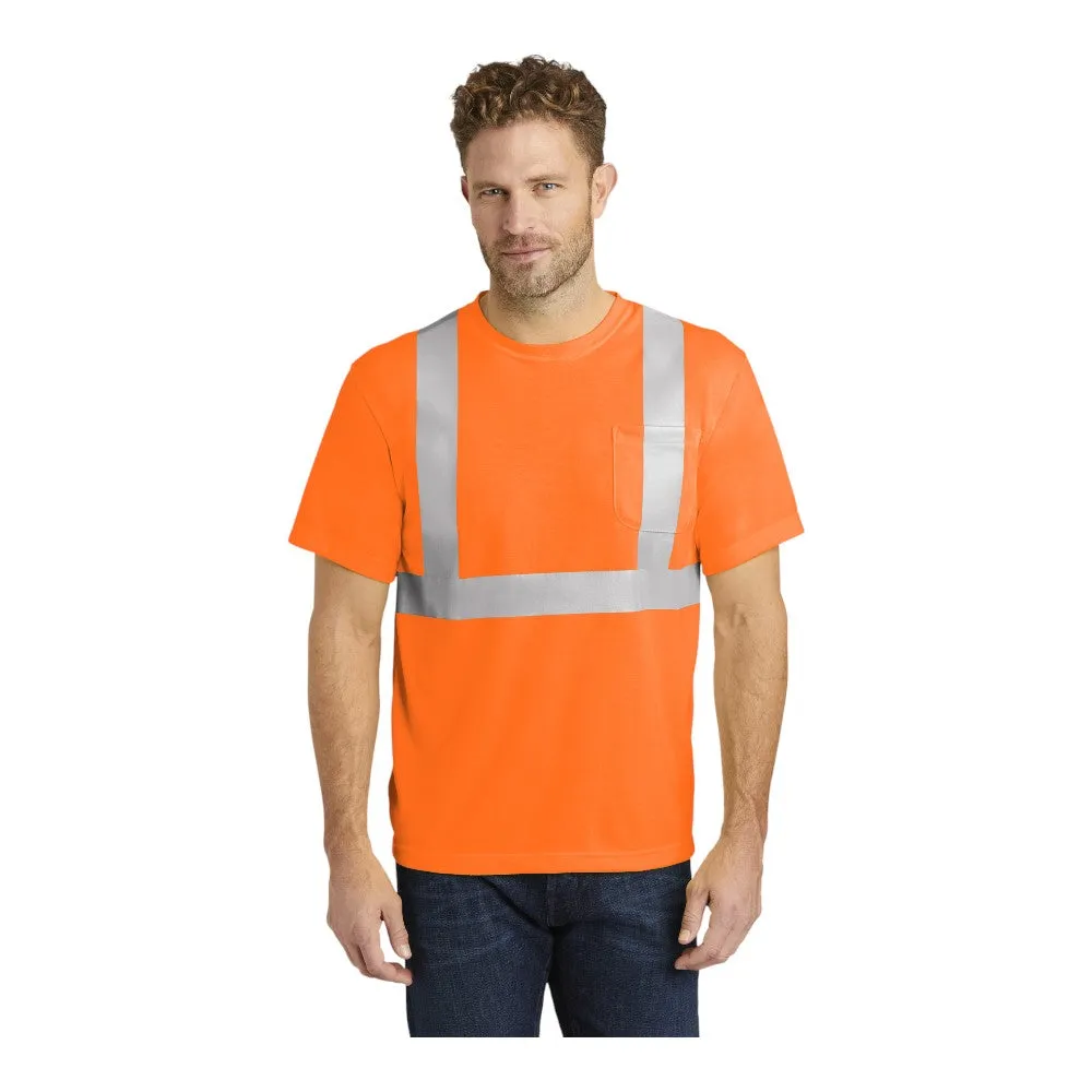 CornerStone ANSI 107 Class 2 High Visibility Safety T-Shirt CS401