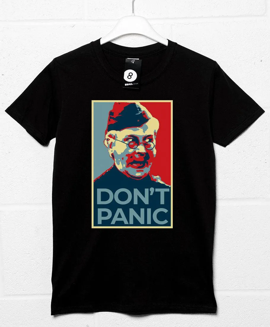 Corporal Jones Don't Panic T-Shirt