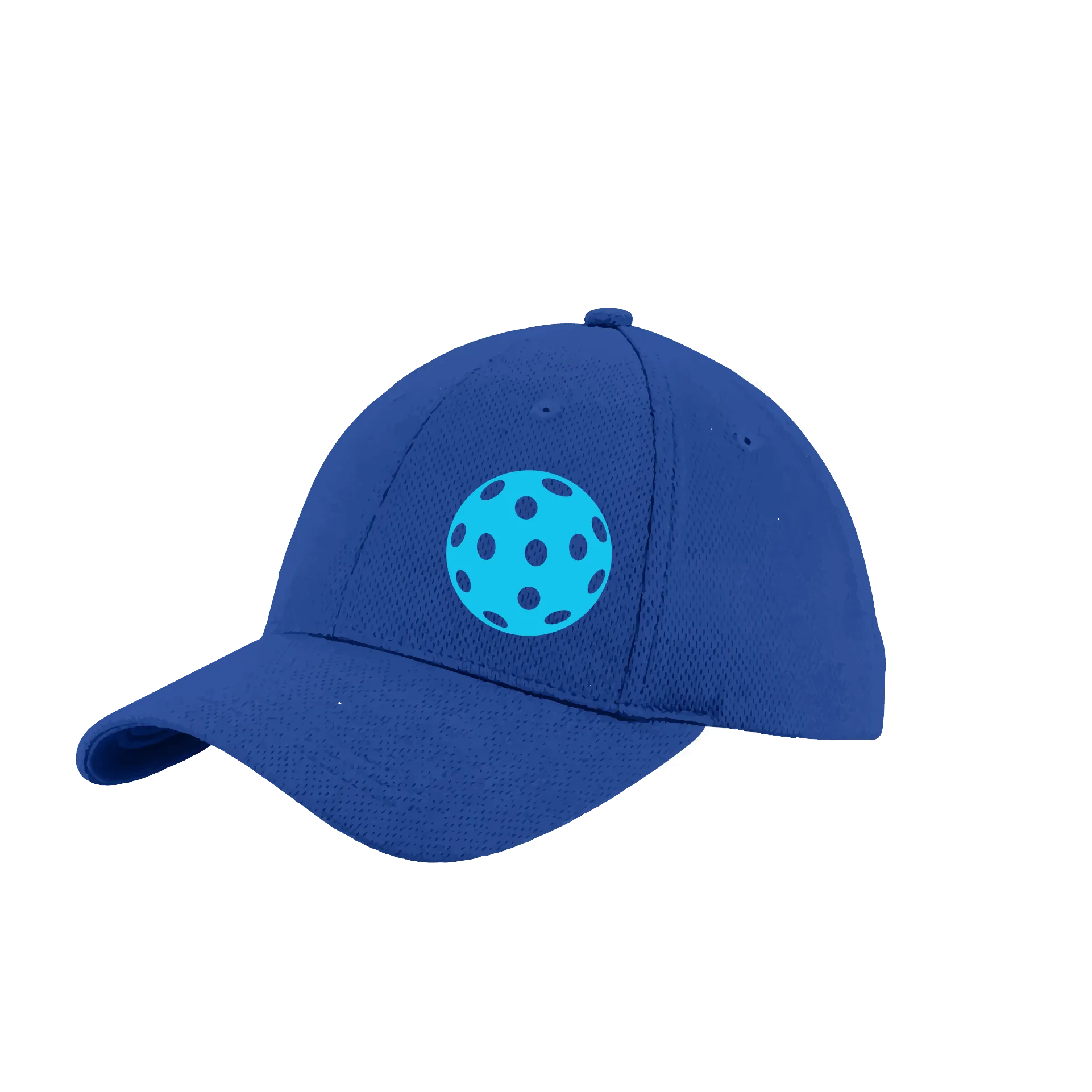 Cyan Pickleball (Customizable) | Pickleball Hat | Moisture-Wicking 100% Polyester