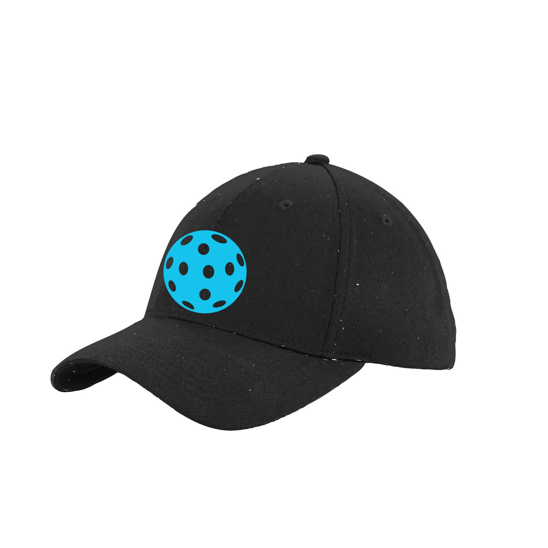 Cyan Pickleball (Customizable) | Pickleball Hat | Moisture-Wicking 100% Polyester