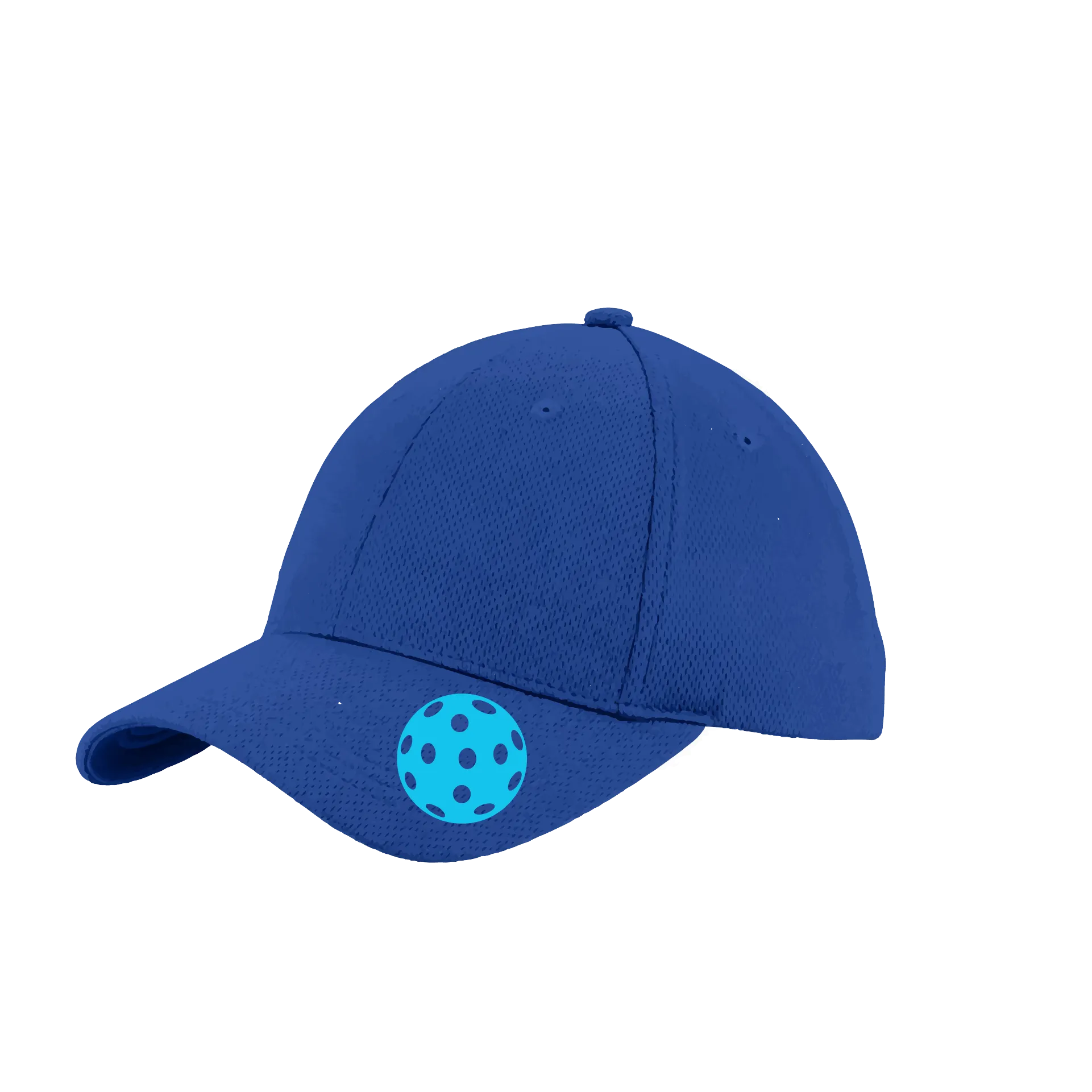 Cyan Pickleball (Customizable) | Pickleball Hat | Moisture-Wicking 100% Polyester