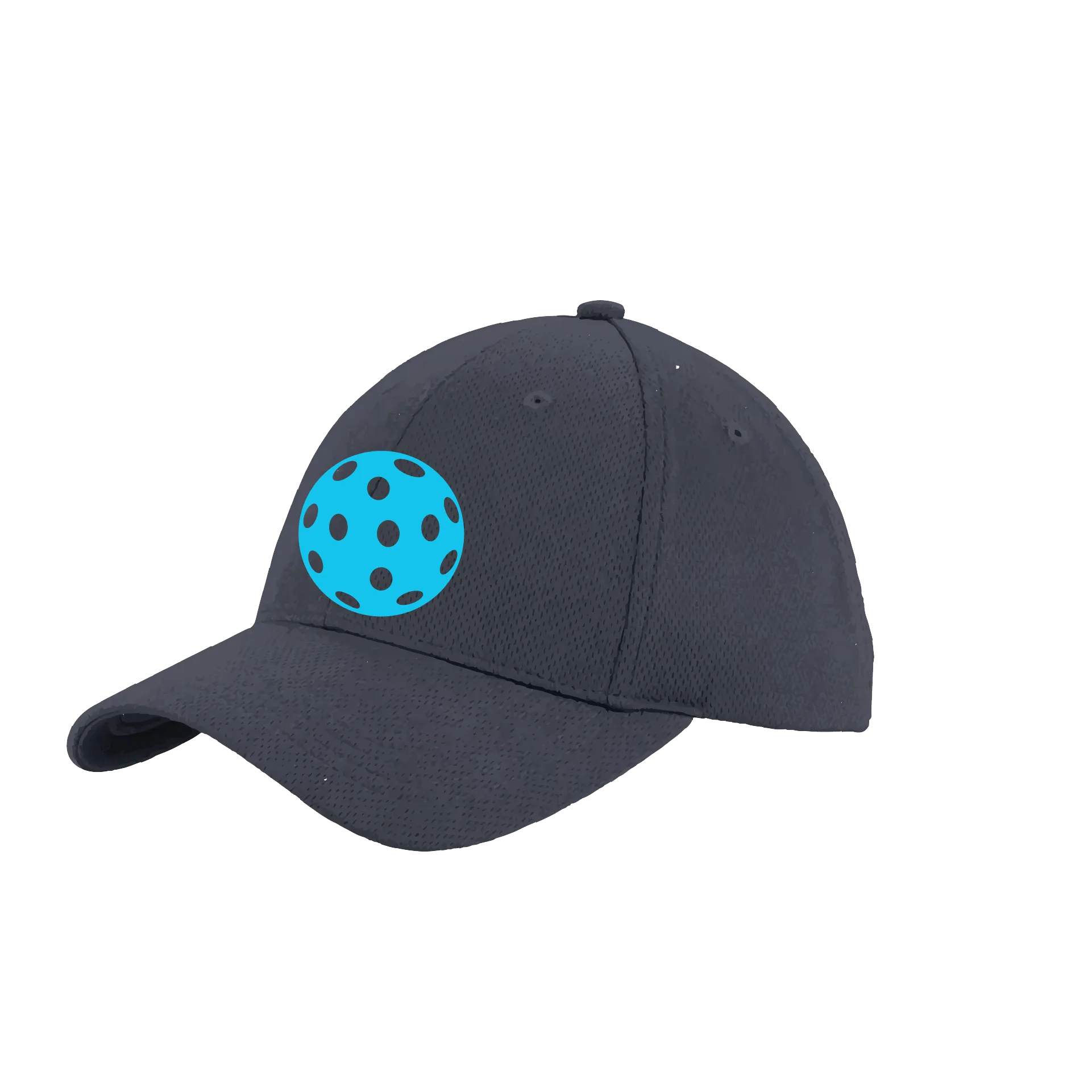 Cyan Pickleball (Customizable) | Pickleball Hat | Moisture-Wicking 100% Polyester