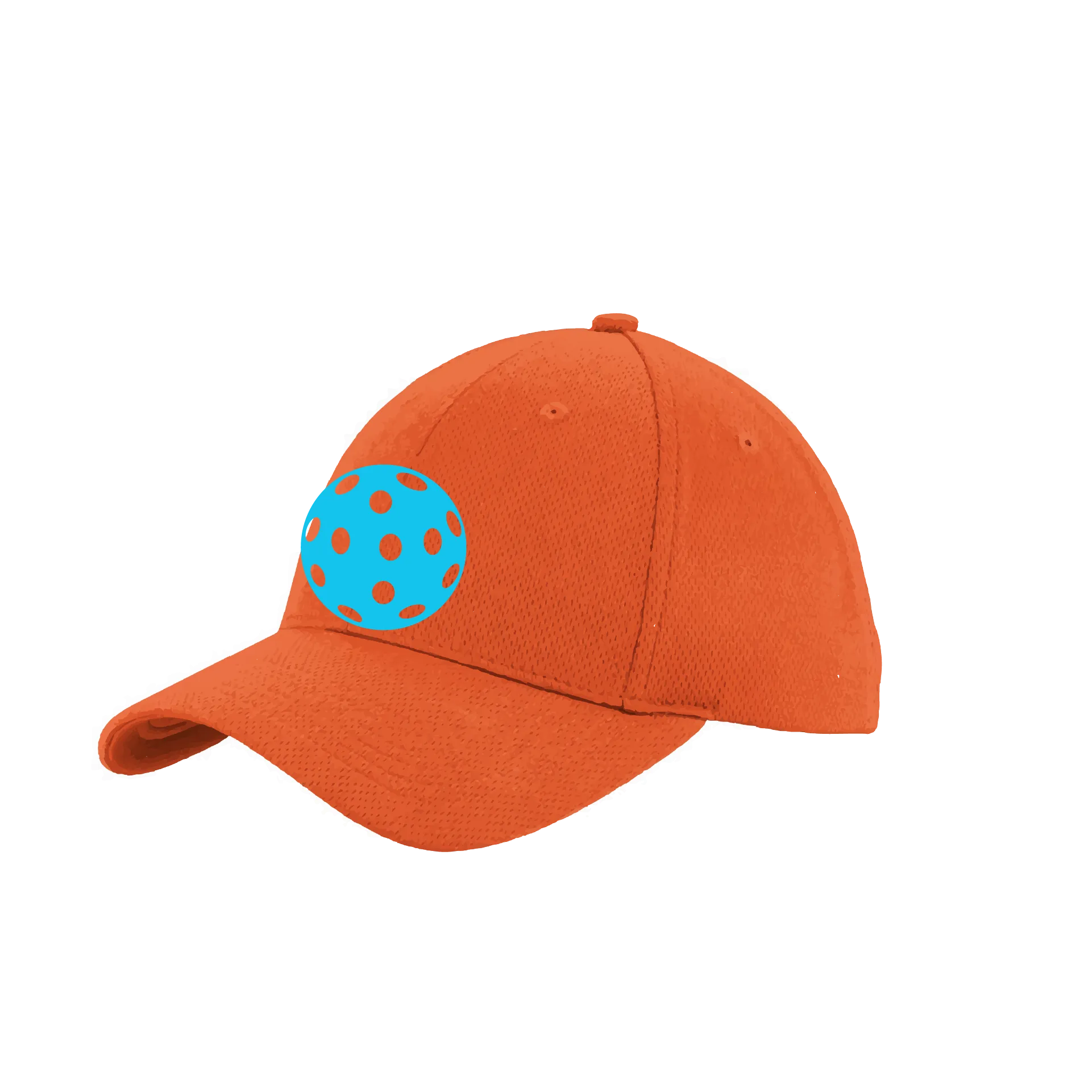 Cyan Pickleball (Customizable) | Pickleball Hat | Moisture-Wicking 100% Polyester