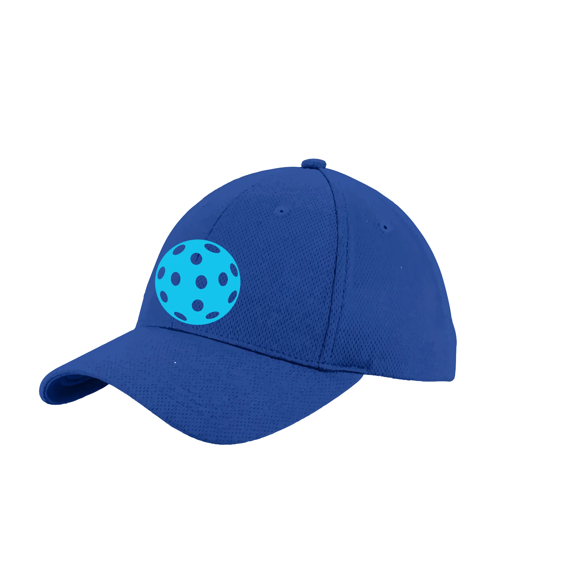 Cyan Pickleball (Customizable) | Pickleball Hat | Moisture-Wicking 100% Polyester