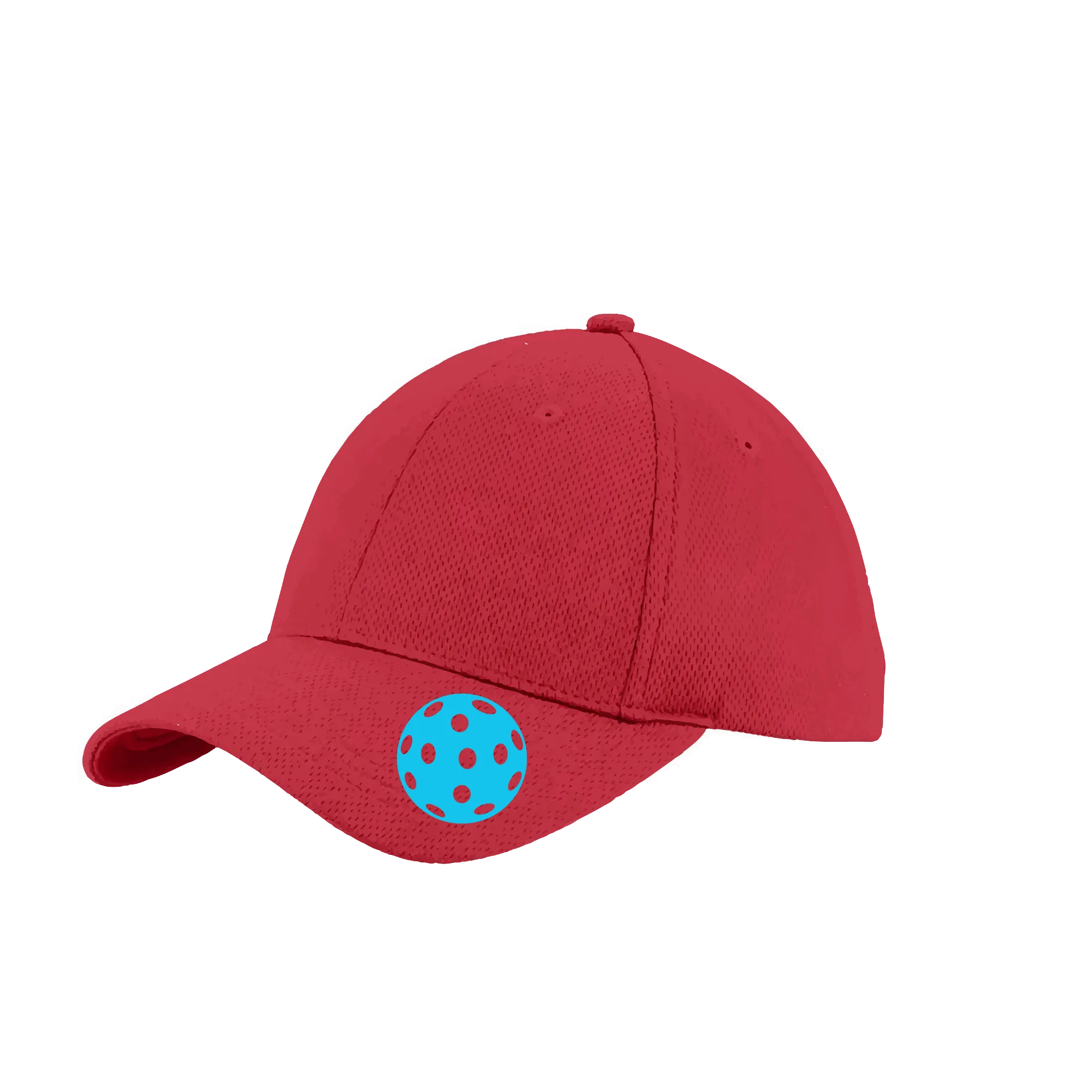 Cyan Pickleball (Customizable) | Pickleball Hat | Moisture-Wicking 100% Polyester