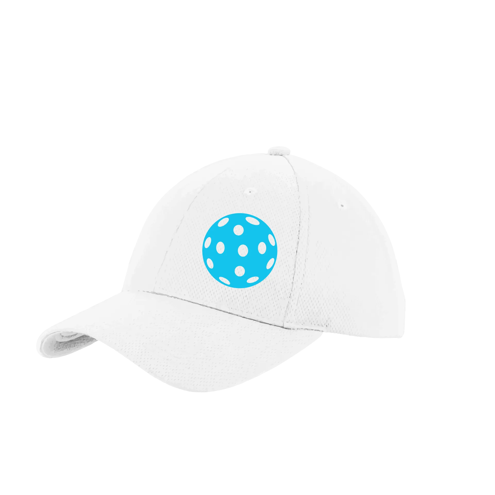 Cyan Pickleball (Customizable) | Pickleball Hat | Moisture-Wicking 100% Polyester