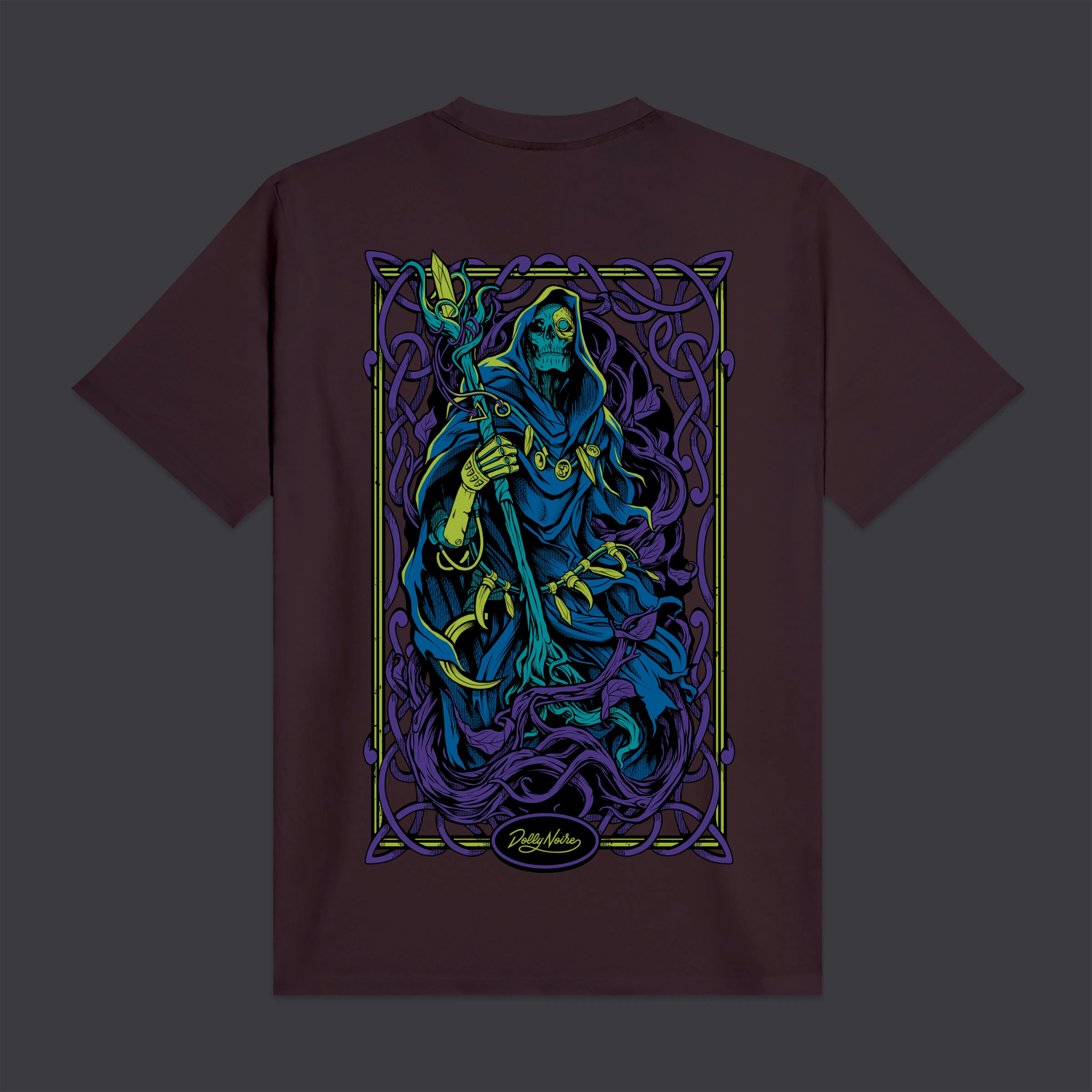 Cyber Druid Tee Purple Dust